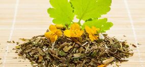 Hierba herbal seca